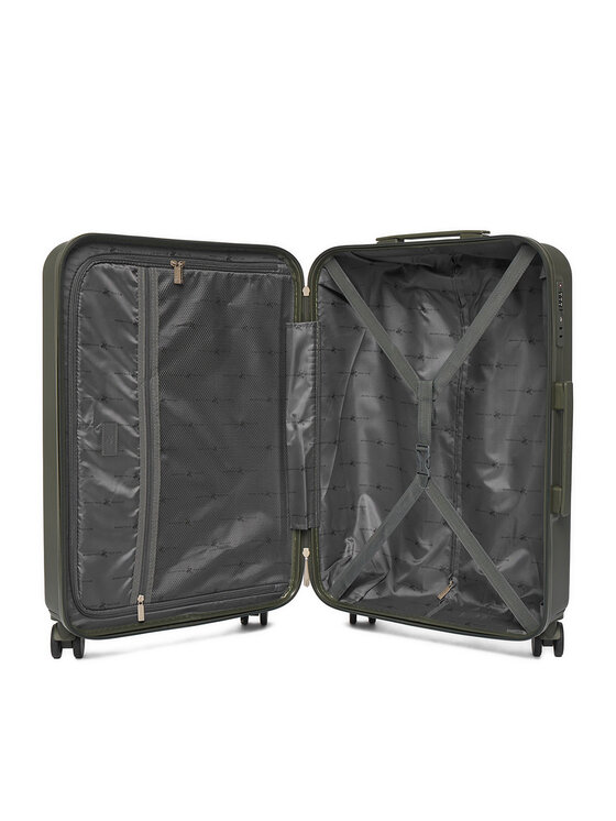 Beverly Hills Polo Club Beverly Hills Polo Club Vidējs koferis CEO-BHPC-M-003-08-KHAKI Haki