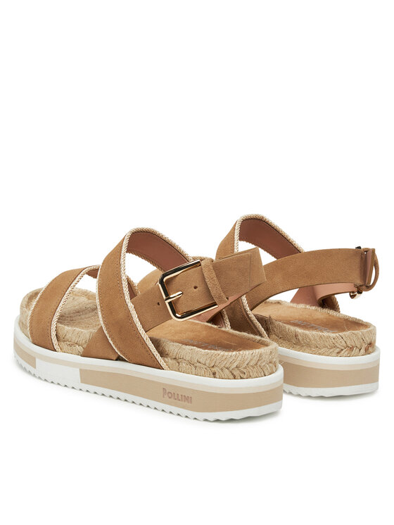 Pollini Pollini Sandále SA16405G0MTF0122 Hnedá
