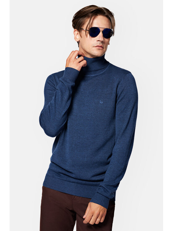 Lancerto Lancerto Golf Slink SW073223000062 Granatowy Regular Fit