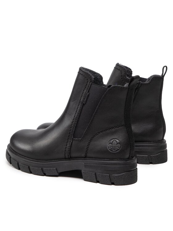 Rieker Rieker Īsie zābaki Z9157-00 Melns