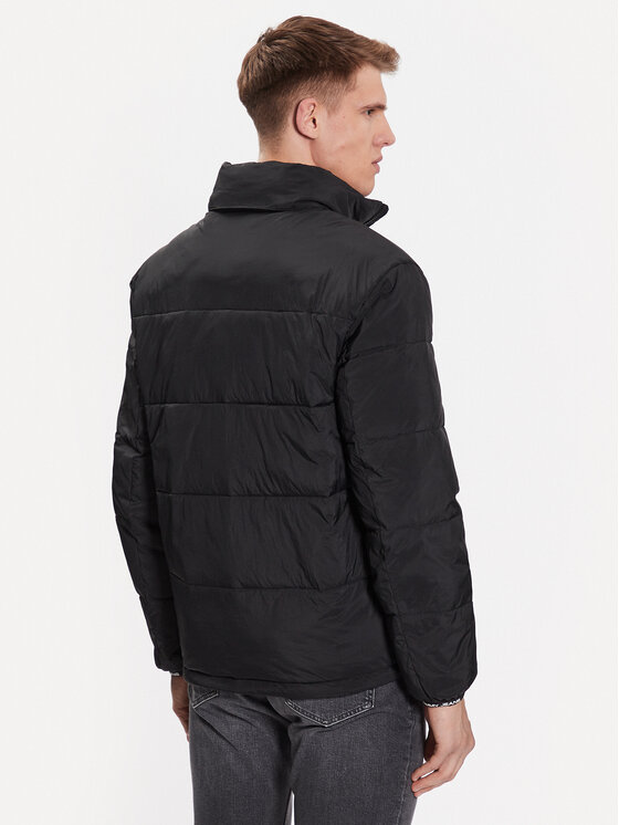 Tommy Jeans Tommy Jeans Μπουφάν μεταβατικό Tape Detail DM0DM16578 Μαύρο Regular Fit