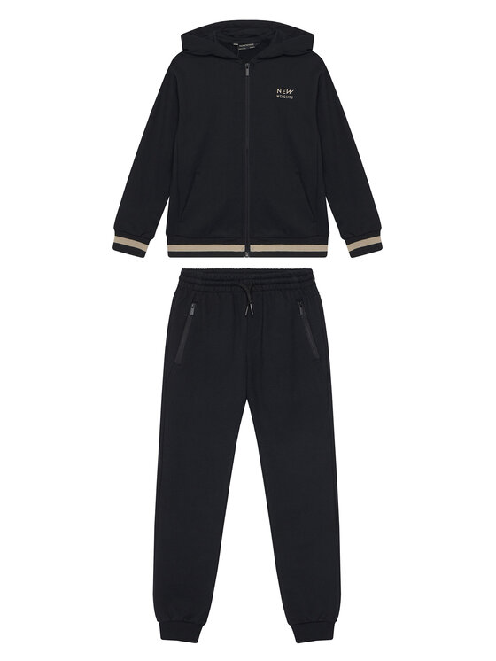 Mayoral Dres 7849 Czarny Regular Fit
