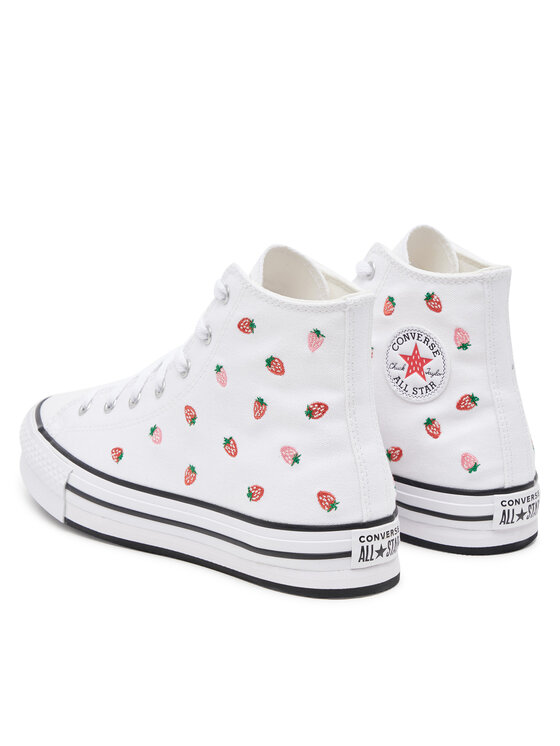 Converse Converse Plátěnky Chuck Taylor Eva Lift Platform A14925C Bílá
