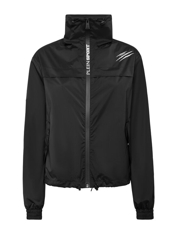 Plein Sport Plein Sport Wiatrówka 22415 Czarny Baggy Fit