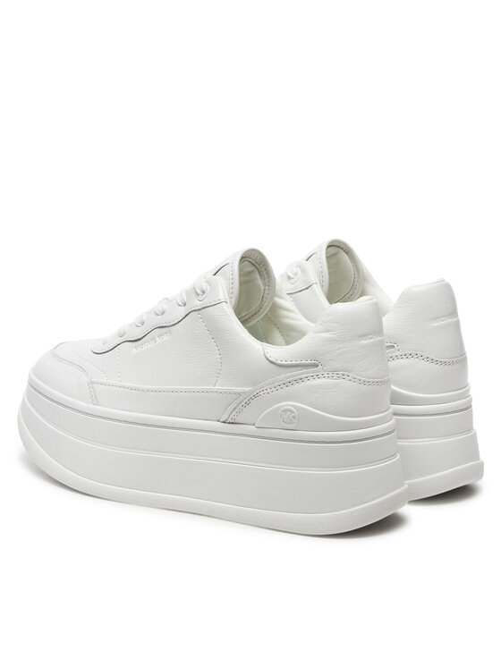 MICHAEL Michael Kors MICHAEL Michael Kors Sneakersy Hayes Lace Up 43R5HAFS3L Biały