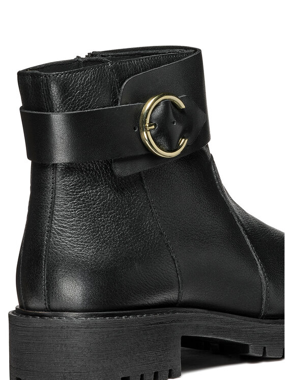 Geox Geox Botine D Hoara D46FTB 04643 C9999 Negru