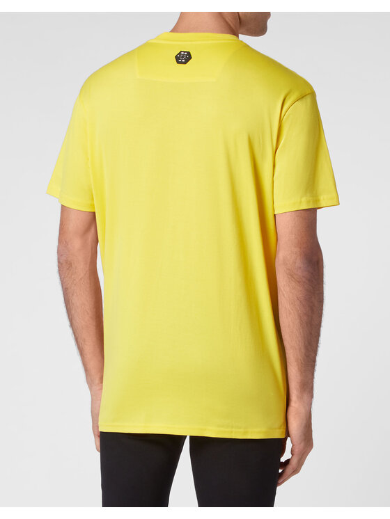 PHILIPP PLEIN PHILIPP PLEIN T-shirt 851 Giallo Regular Fit