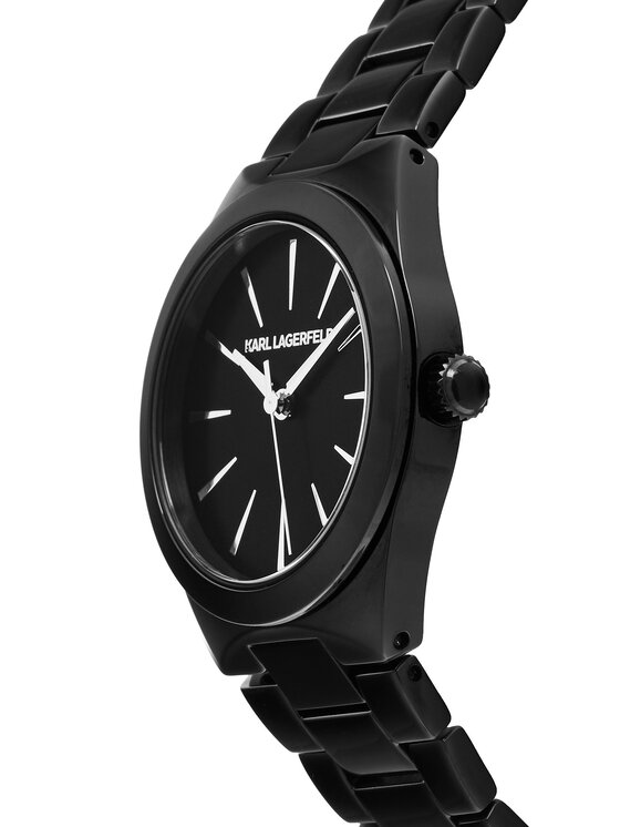 KARL LAGERFELD KARL LAGERFELD Zegarek R0553105508 Czarny