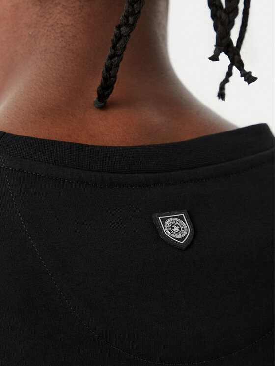 Beverly Hills Polo Club Beverly Hills Polo Club Футболка M1342 Чорний Regular Fit