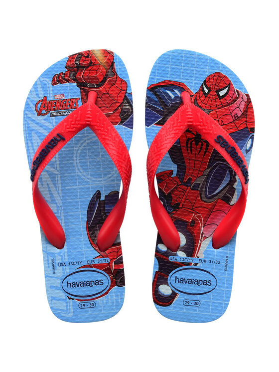 Havaianas Havaianas Σαγιονάρες HAVAIANAS Infradito Bambini e ragazzi Hav. Kids Marvel II 4148300.2404 Blu Μπλε