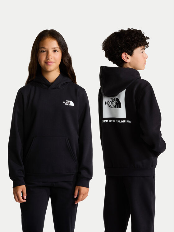 The North Face The North Face Суитшърт Evolution Box NF0A8CV5JK31 Черен Regular Fit