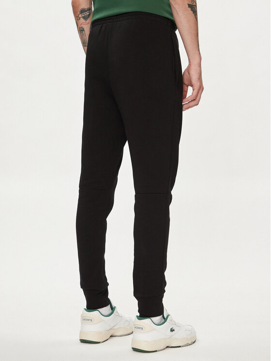 Lacoste Lacoste Spodnji del trenirke XH9624 Črna Regular Fit