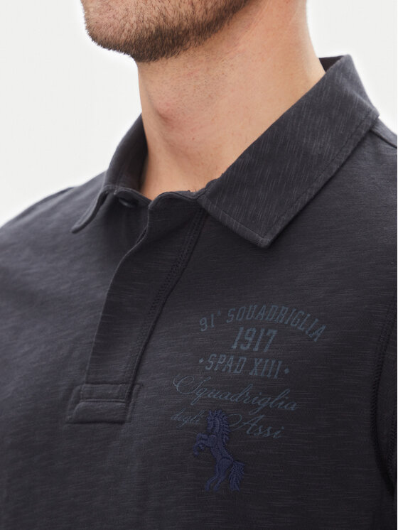 Aeronautica Militare Aeronautica Militare Polo 251PO1857J680 Granatowy Regular Fit