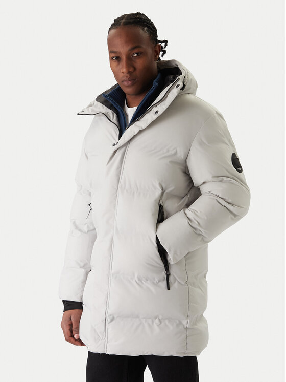 Jack & Jones Jack & Jones Zimní bunda Fusion 12288983 Šedá Relaxed Fit