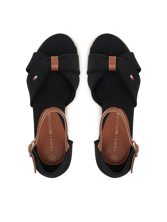 Tommy Hilfiger Tommy Hilfiger Espadryle T3A7-33801-0048 M Czarny