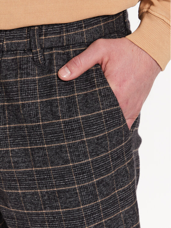 Redefined Rebel Redefined Rebel Чино панталони Romeo 216213 Черен Chino Fit