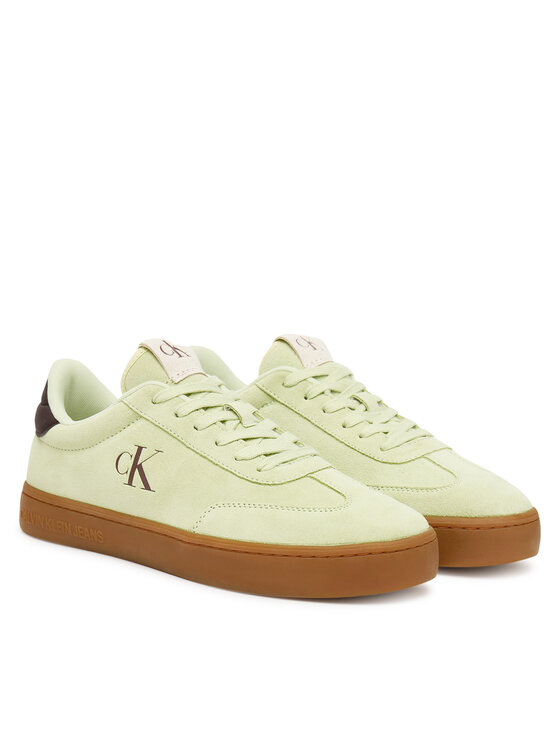 Calvin Klein Jeans Calvin Klein Jeans Сникърси Classic Cupsole Mg Su YM0YM01300 Зелен