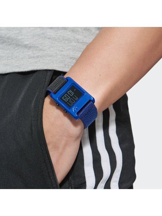 adidas Originals adidas Originals Laikrodis Retro Pop Digital Watch AOST23066 Mėlyna