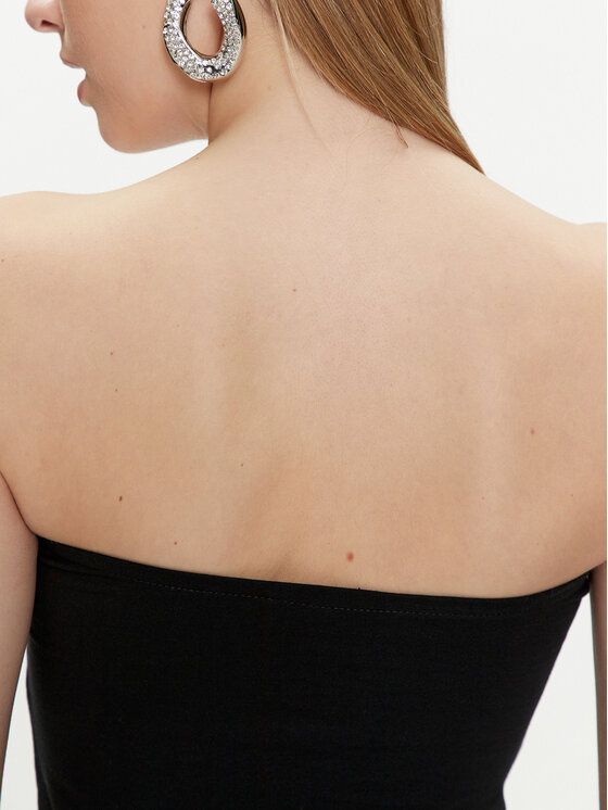 Juicy Couture Juicy Couture Top Babey JCWCT23310 Negru Slim Fit