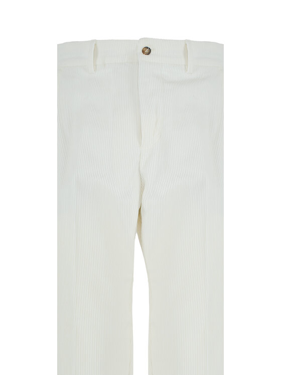 ACANFORA ACANFORA Pantaloni invernali UNACQUARA-PAN Bianco Regular Fit