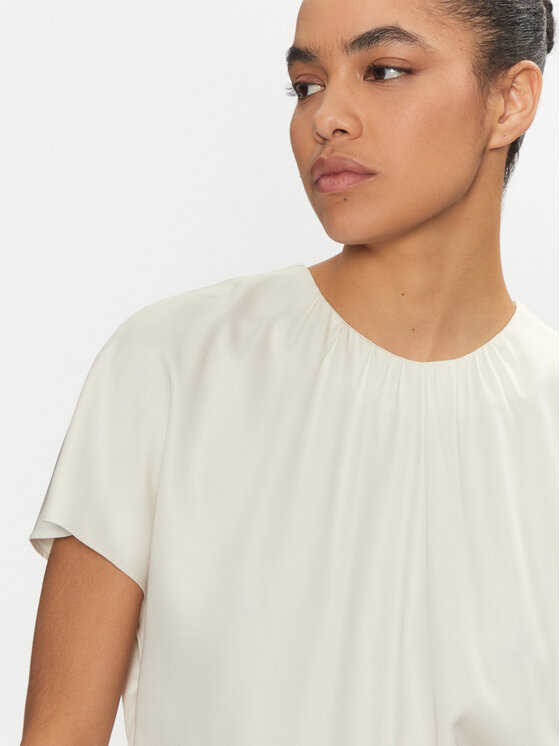 Calvin Klein Calvin Klein Bluse K20K207839 Écru Regular Fit