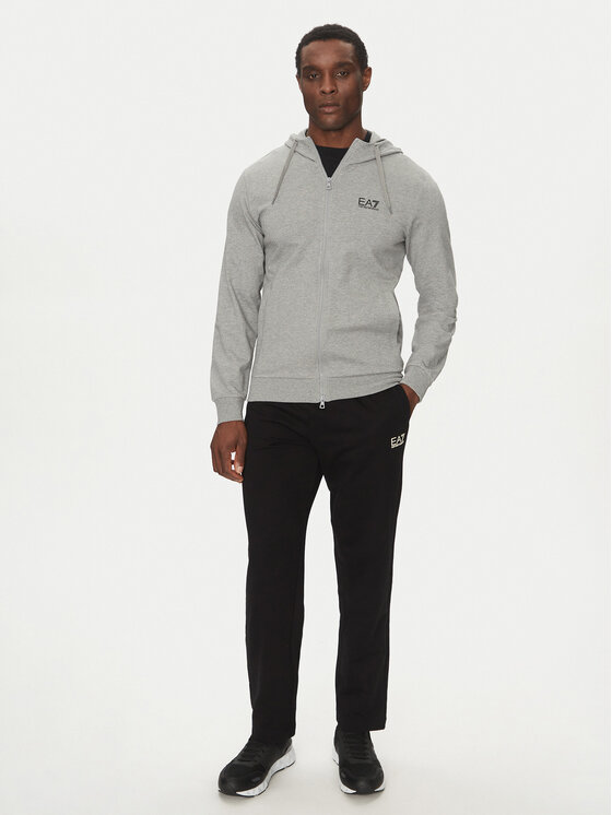 EA7 Emporio Armani EA7 Emporio Armani Суитшърт 8NPM33 PJVRZ 3905 Сив Regular Fit