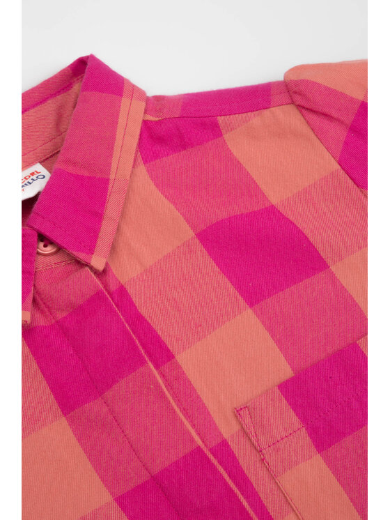Coccodrillo Coccodrillo Koszula ZC3140101PUK-022 Kolorowy Regular Fit