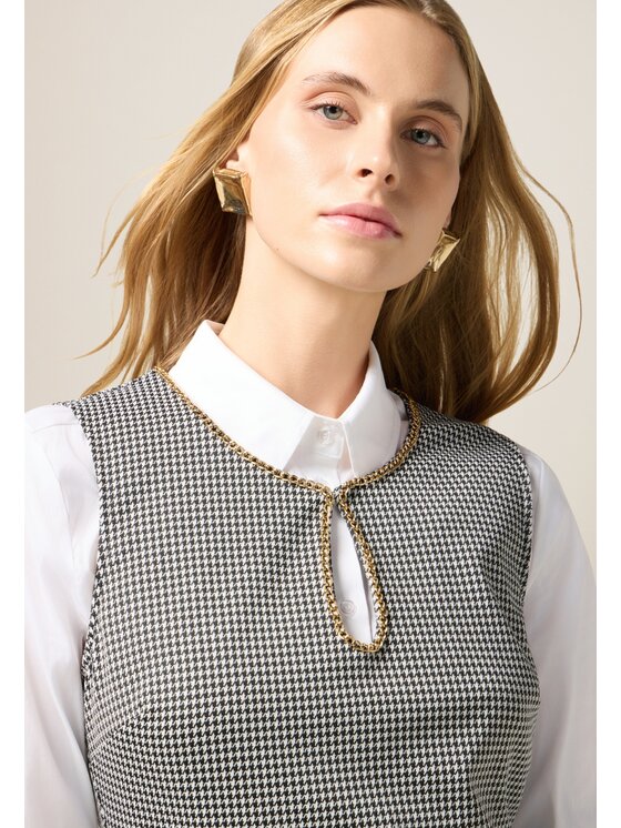 Oltre Oltre Vestito da giorno 7025R004979N0S1 Grigio Slim Fit