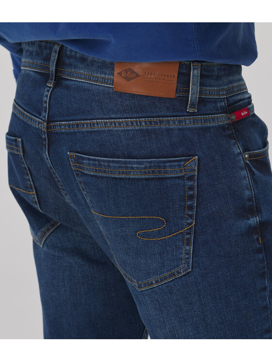 Lee Cooper Lee Cooper Jeansy DENZEL Niebieski Custom Slim Fit