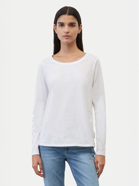 Marc O'Polo Marc O'Polo Μπλουζάκι B01 2072 52235 Λευκό Regular Fit