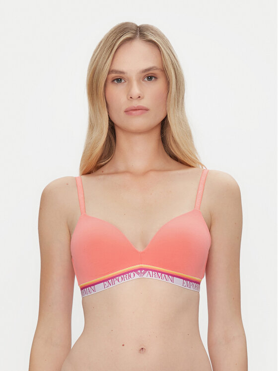 Emporio Armani Underwear Emporio Armani Underwear Bralette melltartó EW000442 AF10883 U4024 Rózsaszín