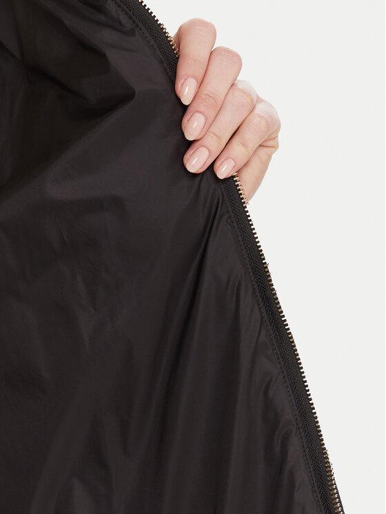 TWINSET TWINSET Демісезонний плащ 252TP2130 Чорний Regular Fit