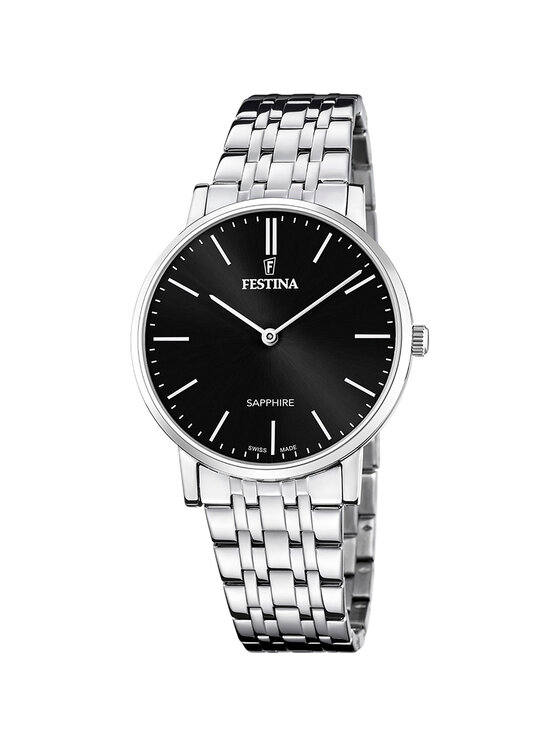 Festina Festina Zegarek F20045-4 Srebrny