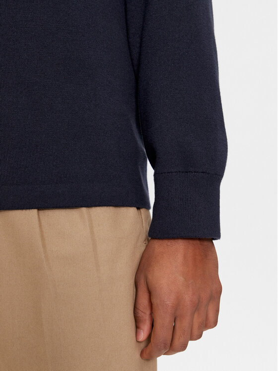 Tommy Hilfiger Tommy Hilfiger Sweater Global Stripe MW0MW33508 Sötétkék Regular Fit