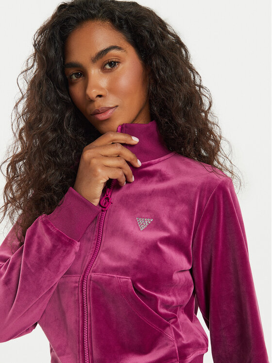Guess Guess Суитшърт V3BQ22 KBXI2 Розов Regular Fit