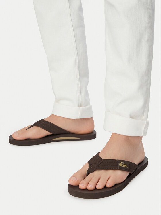 Quiksilver Quiksilver Japonke EO-DUNE CQ10036MGG Temno rjava