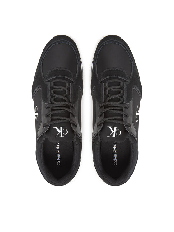 Calvin Klein Jeans Calvin Klein Jeans Sneakers Retro Runner Sock Lace Up Ny-Su YM0YM01326 Negru