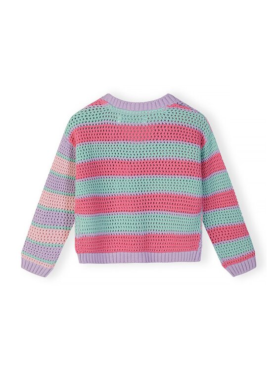 minoti minoti Kardigan 30KNIT107 Fioletowy Regular Fit