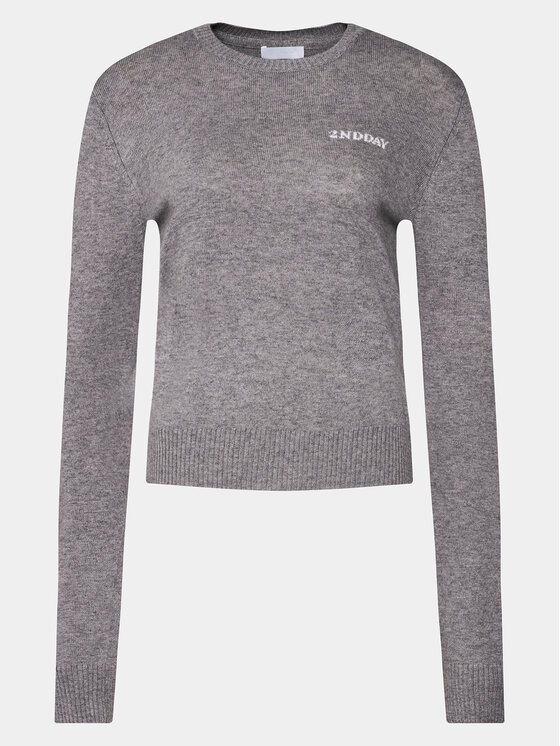 2NDDAY 2NDDAY Maglione Lance 2000340408 Grigio Regular Fit