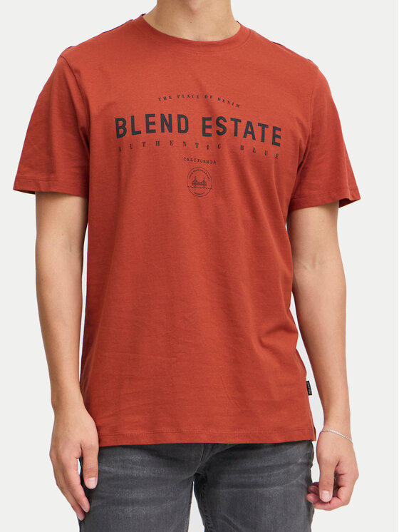 Blend Blend T-särk 20717160 Punane Regular Fit
