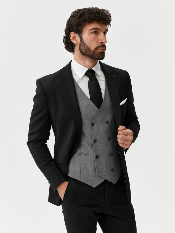 Evenemen Evenemen Garnitur Kast Czarny Slim Fit