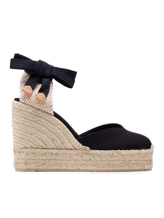 Castañer Castañer Espadrile Chiara/8ED/001 020992-100 Negru
