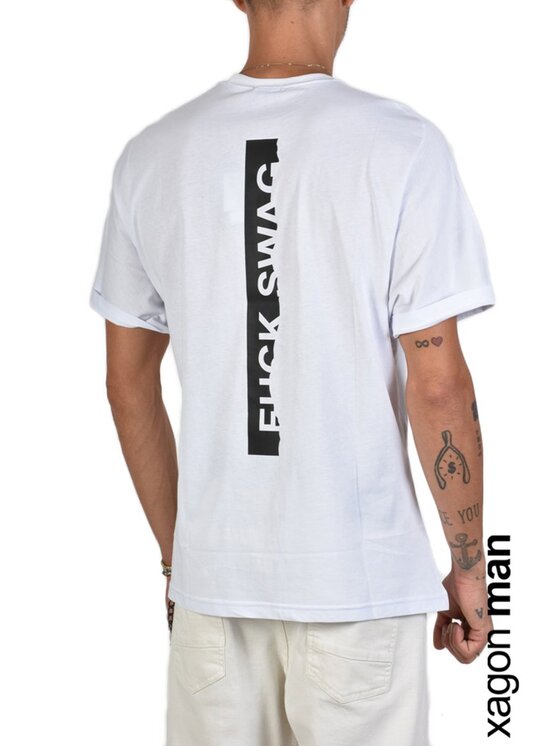 Xagon Xagon T-shirt A20082J30064 Bianco Regular Fit