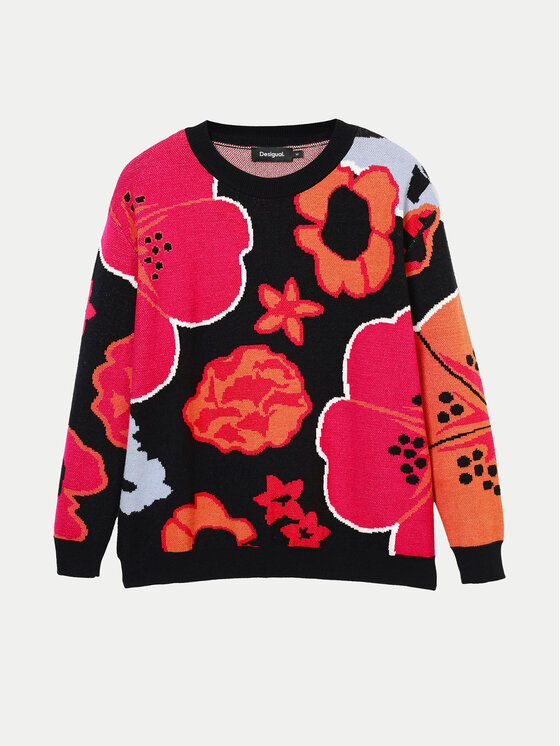 Desigual Desigual Sweater Niagara 24WWJF32 Színes Regular Fit