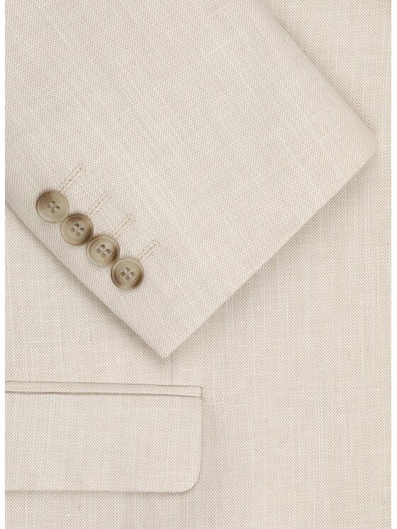 Pako Lorente Pako Lorente Marynarka P25SF-3G-023 Beżowy Slim Fit