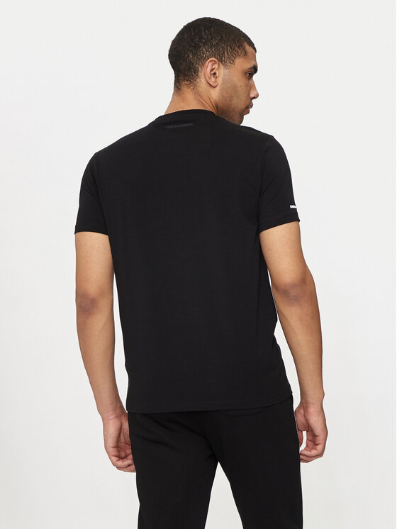 KARL LAGERFELD KARL LAGERFELD T-krekls 755400 Melns Regular Fit