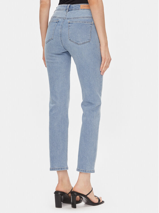 ONLY ONLY Džinsai 15309889 Mėlyna Slim Fit