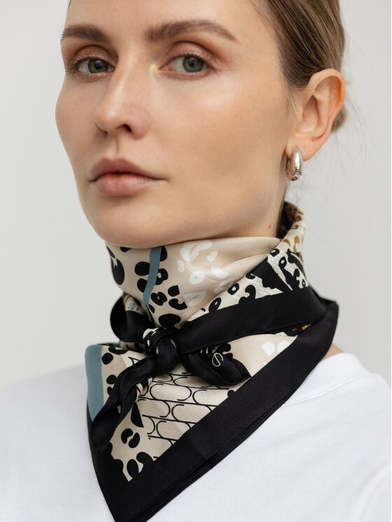 Apaszka Sine Silk, Kolorowe, jedwabna 65 FALA
