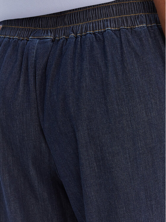 Marella Marella Jeans Fingere 2615181091 Dunkelblau Wide Leg