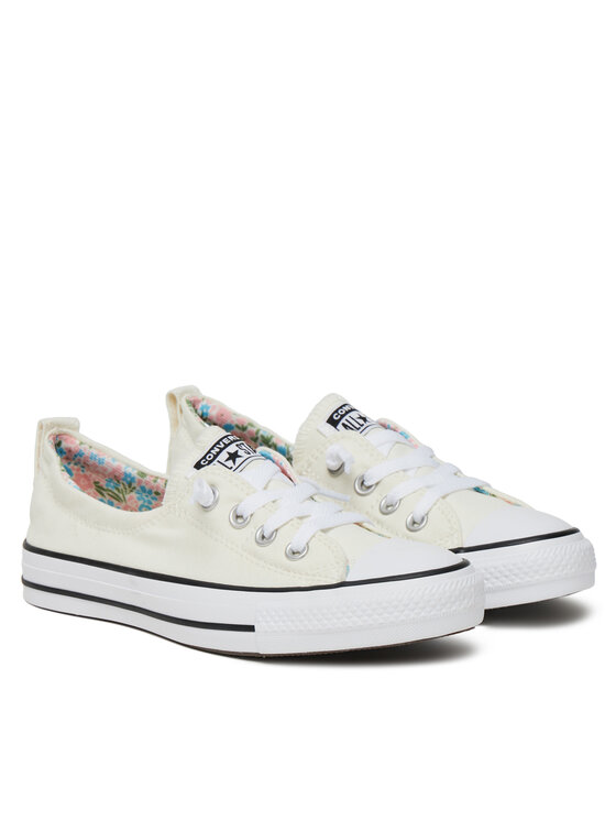 Converse Converse Trampki Chuck Taylor All Star Shoreline Mini Flowers A14970C Écru